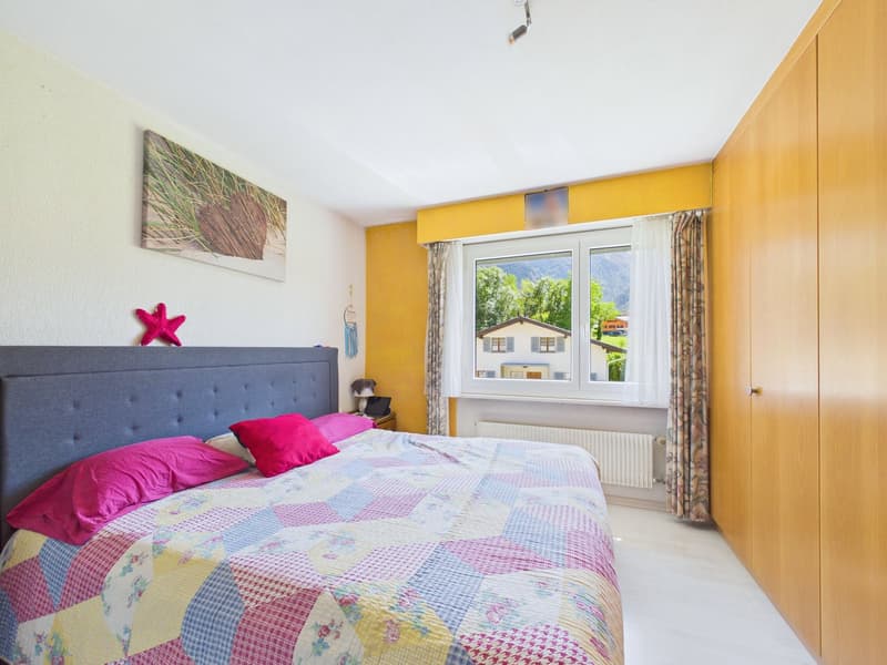 Appartement familial de 4,5 pièces avec balcon et vue imprenable à Susten (6)