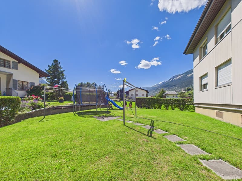Appartement familial de 4,5 pièces avec balcon et vue imprenable à Susten (9)
