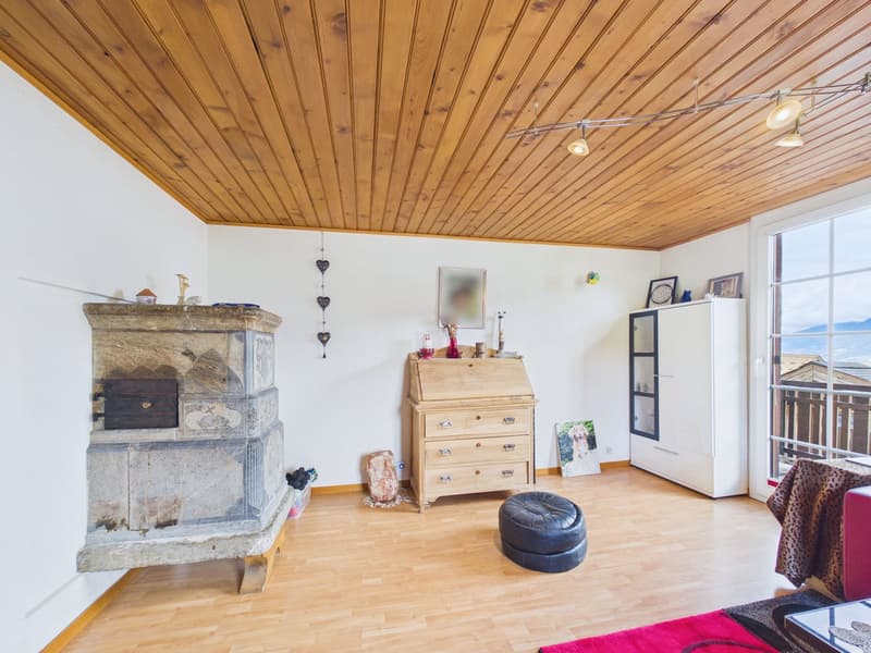 Charming Chalet with Building Land and Large Summer Loggia in Ergisch (4)