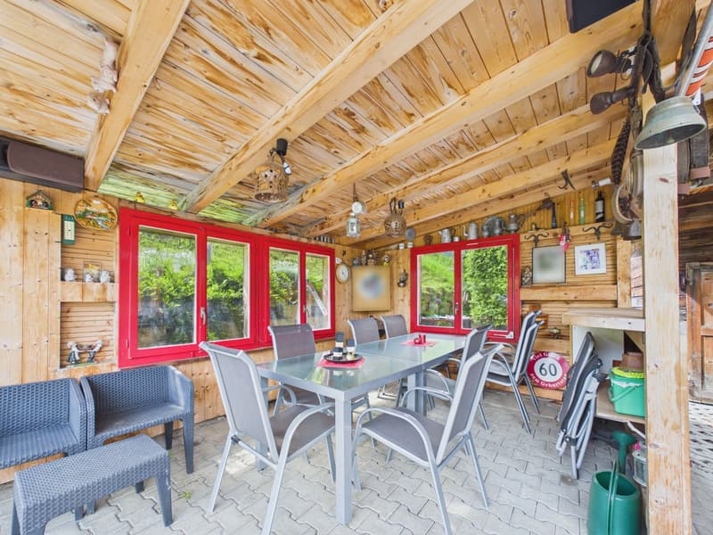 Charming Chalet with Building Land and Large Summer Loggia in Ergisch (8)