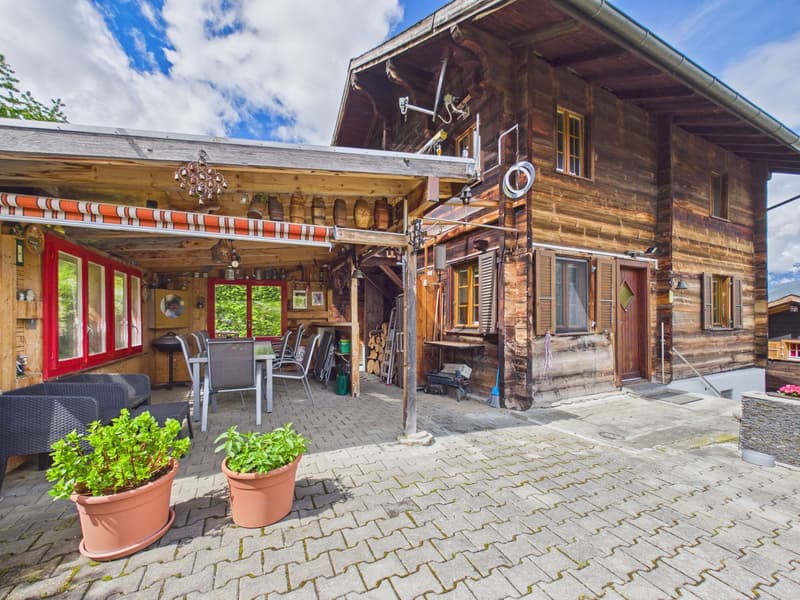 Charming Chalet with Building Land and Large Summer Loggia in Ergisch (7)