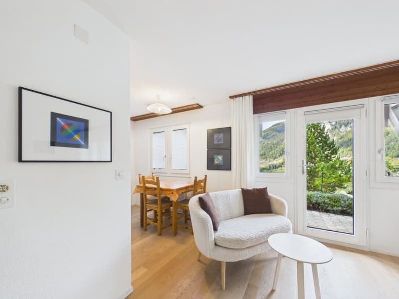 Modernisiertes Studio mit sonniger Terrasse in Ernen – ideal als Ferienwohnung oder Anlageobjekt (1)