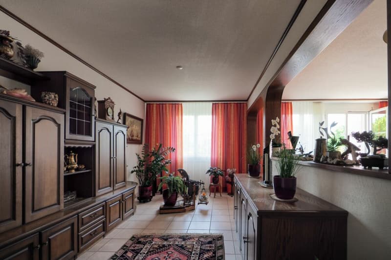 Appartement spacieux 3.5 (4.5) pièces au milieu du verdoyant (9)