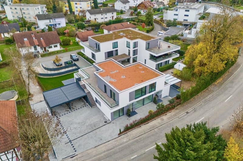 Exklusive, luxuriöse 2 Zimmer Eigentumswohnung mit 42 m2 Terrassenfläche (2)