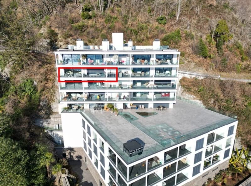 Appartamento di 4 ½ locali con terrazza  panoramica e 2 posteggi (7)