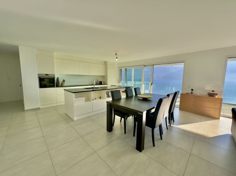 Appartamento di 4 ½ locali con terrazza  panoramica e 2 posteggi (2)
