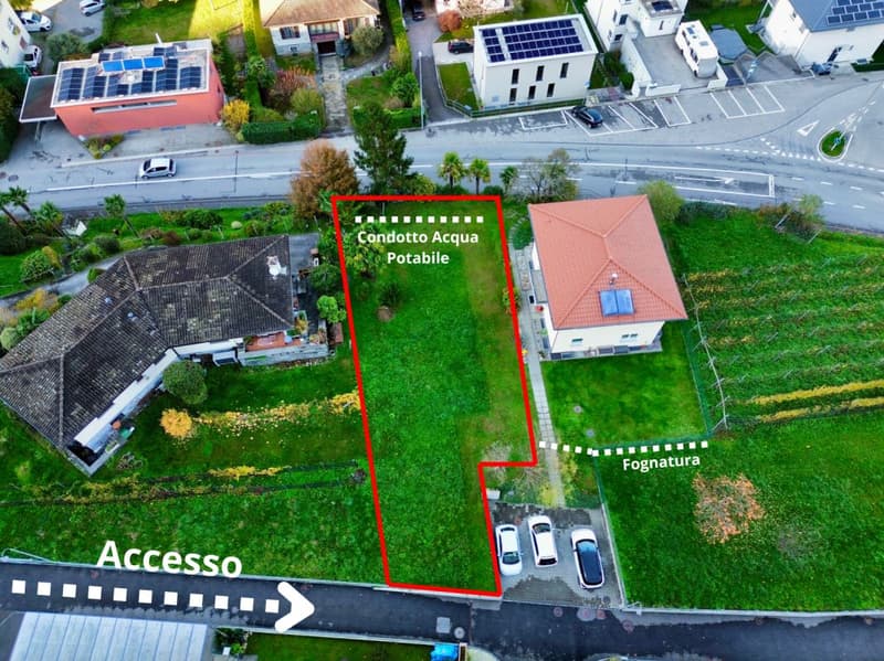 530 m2 terrain à bâtir, avec accès direct (2)