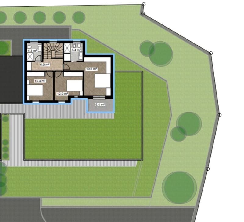 Modern 4 ½-room single-family house with garden (3)