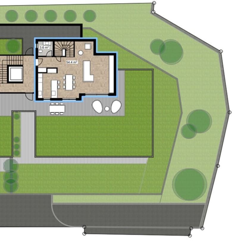 Modern 4 ½-room single-family house with garden (4)