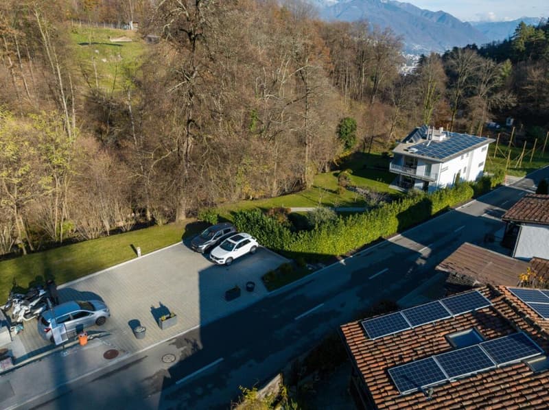 Modern 4.5-room apartment with private garden, fireplace, and fitness room – an oasis of peace in Arcegno (4)