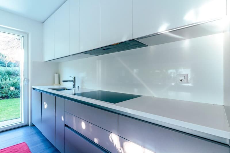 Modern 4.5-room apartment with private garden, fireplace, and fitness room – an oasis of peace in Arcegno (2)