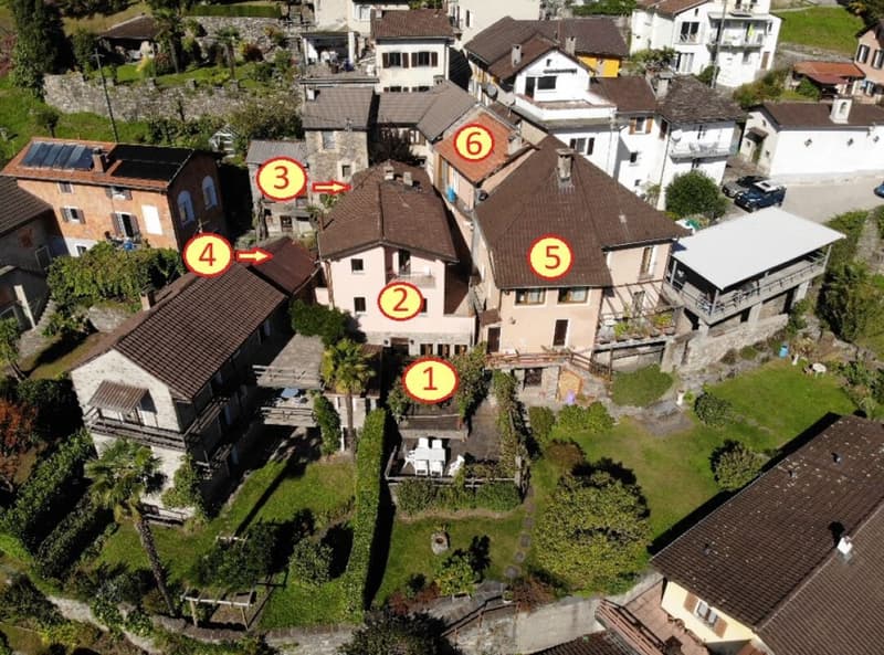 Maison de famille avec jardin et belle vue sur le lac. Possible comme deuxième résidence (2)