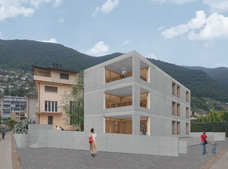 Appartamento al primo piano di 4.5 locali, Blocco Sud (5)