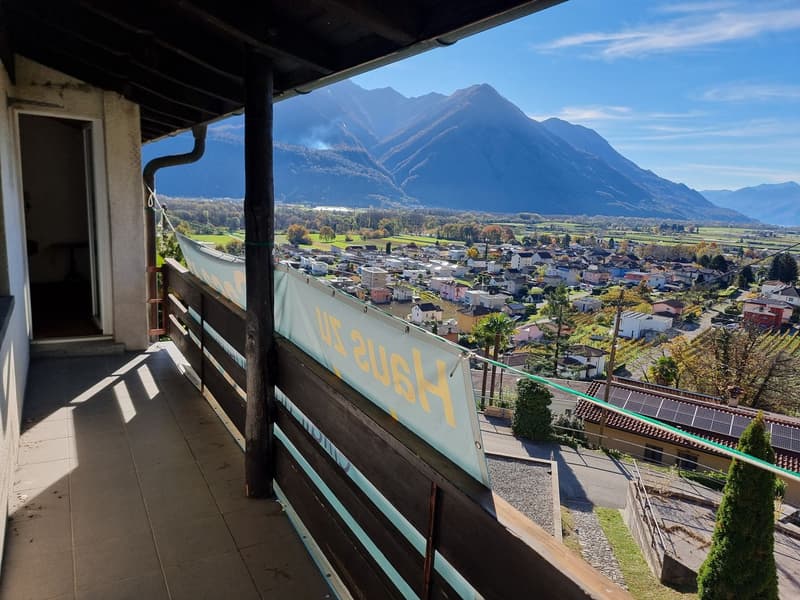 View, fresh air, and peace in Cugnasco (5)