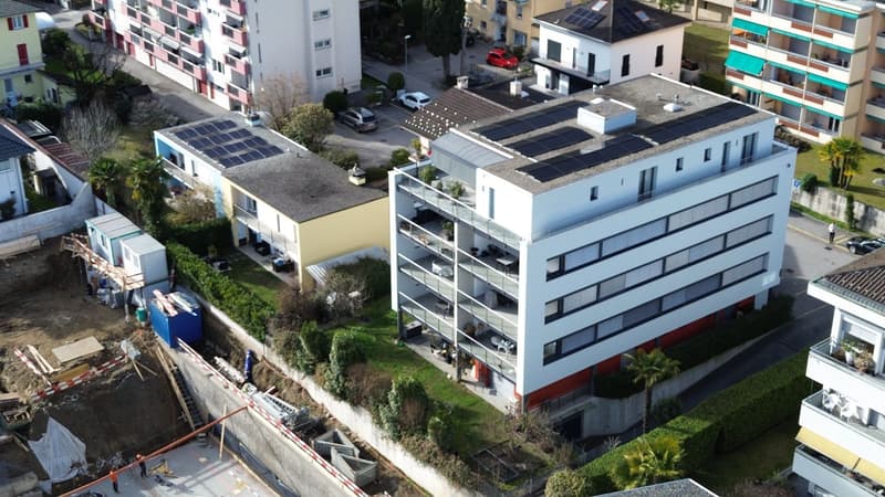 Appartamento 4.5 locali con giardino in via privata – Posizione centrale a Minusio – Residenza secondaria (9)