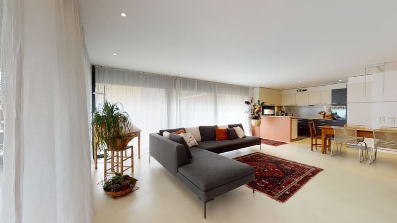 Appartamento 4.5 locali con giardino in via privata – Posizione centrale a Minusio – Residenza secondaria (3)