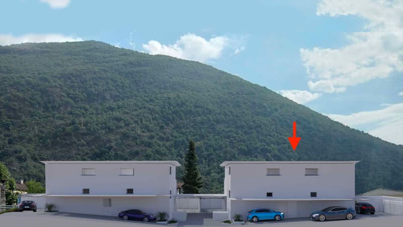 RARE PENTHOUSE 5.5 PIÈCES À LOSONE – RÉSIDENCE SECONDaire EXCLUSIVE À PROXIMITÉ DU GOLF (2)
