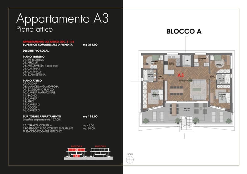 RARE PENTHOUSE 5.5 PIÈCES À LOSONE – RÉSIDENCE SECONDaire EXCLUSIVE À PROXIMITÉ DU GOLF (14)