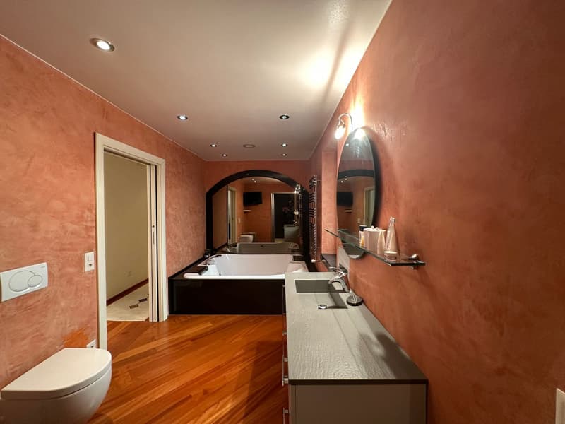 Villa con piscina panoramica, sauna e vista spettacolare sopra Locarno (19)