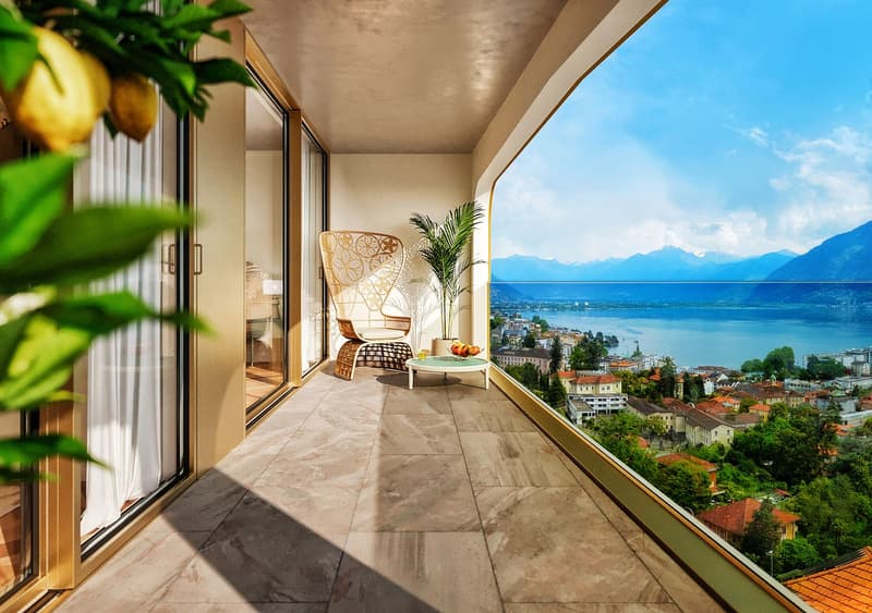 Residenza INDIA – Appartamenti di prestigio con vista lago a Locarno | Possibilità residenza secondaria (1)