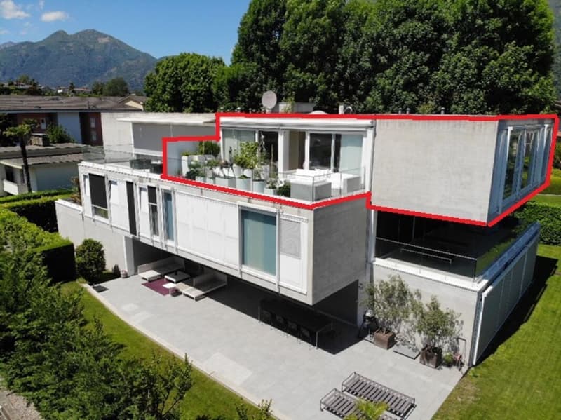 Attico di lusso di 4.5 locali con grande terrazza e 2 posteggi in autorimessa (11)