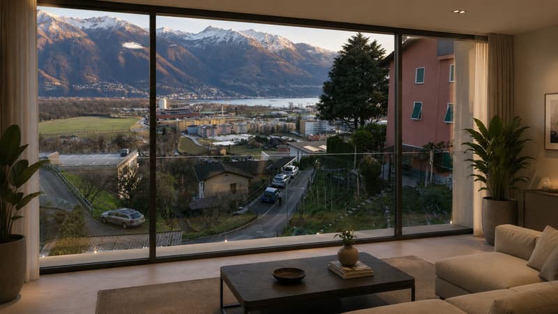 Réaliserez votre villa panoramique avec vue sur le lac au cœur du Locarnese (3)