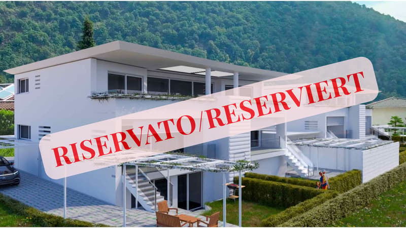 Letzte verfügbare 5.5-Zimmer-Duplex-Penthousewohnung als Zweitwohnsitz in Losone (1)