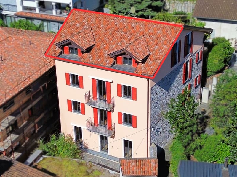 Casa Gatti: Appartamento Attico rinnovato di 2.5 locali al terzo piano (6)