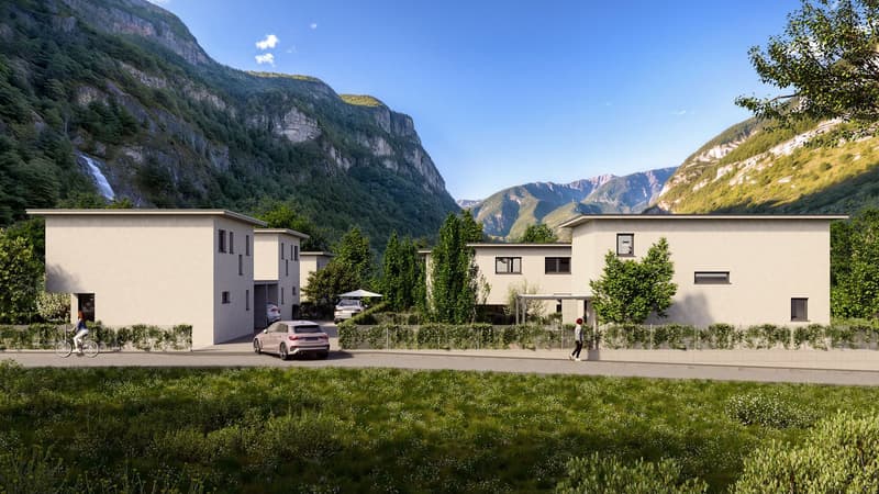 6 Nuove Case Unifamiliari 6676 Bignasco – Valle Maggia (2)
