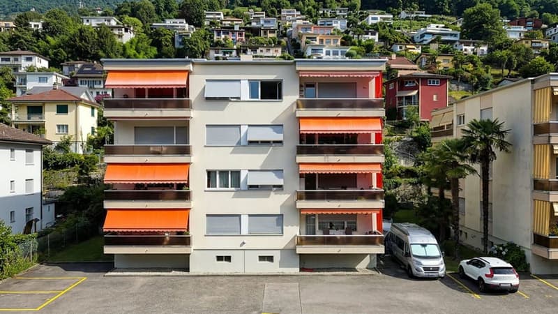 Affittasi luminoso appartamento di 2½ locali completamente rinnovato a Minusio (8)