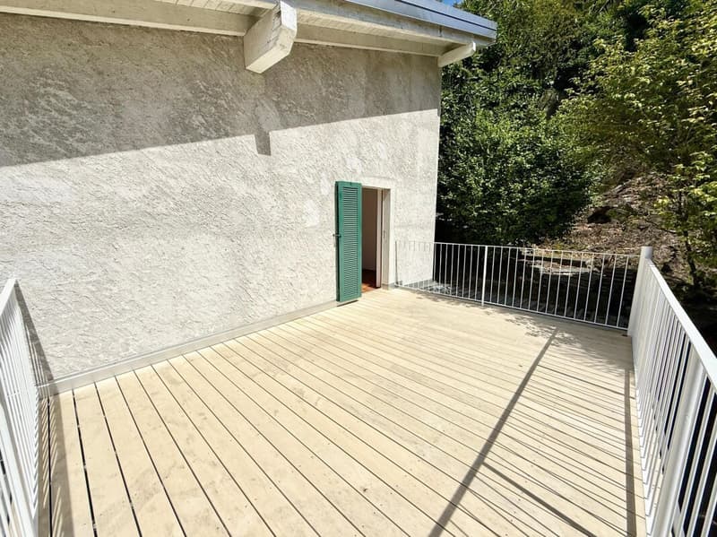 Zweifamilienhaus mit 5.5-Zimmer-Wohnung + 2-Zimmer-Wohnung, grossem Privatgrundstück, 4 Parkplätzen und Solarpanels (6)