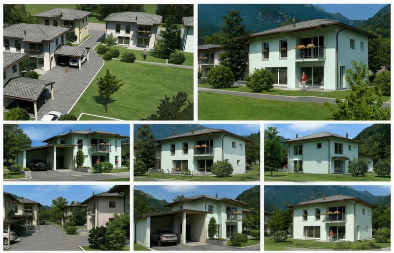 Einfamilienhaus inmitten der Natur mit unabhängigem Dachgeschoss – nur 15 Minuten von Locarno (1)