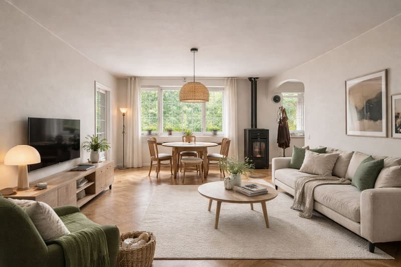 Zweitwohnsitz Haus mit zwei Wohnungen, Garage und Garten (7)