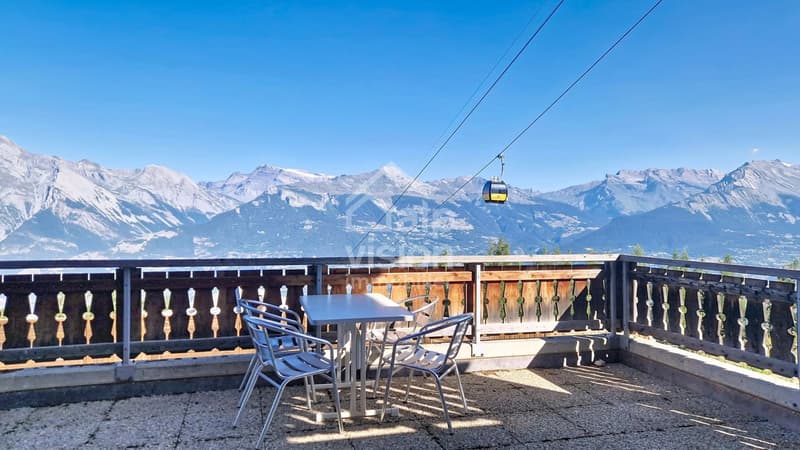 4.5 PIÈCES SKI IN SKI OUT TERRASSE JARDIN SAUNA (1)