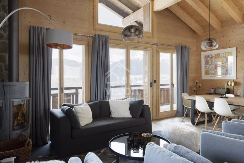 CHALET 3.5 ROOMS PANORAMIC VIEW AND NATURE IN THE HEART OF THE 4 VALLEYS (3)