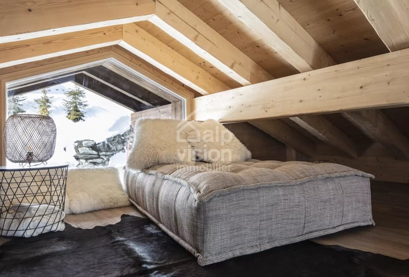 CHALET 3.5 ROOMS PANORAMIC VIEW AND NATURE IN THE HEART OF THE 4 VALLEYS (8)