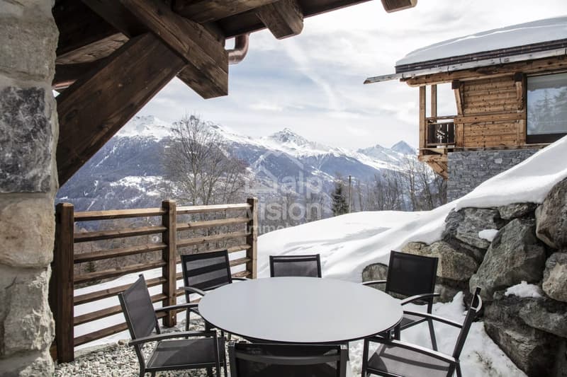 CHALET 3.5 ROOMS PANORAMIC VIEW AND NATURE IN THE HEART OF THE 4 VALLEYS (11)