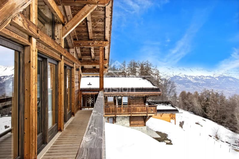 CHALET 3.5 ROOMS PANORAMIC VIEW AND NATURE IN THE HEART OF THE 4 VALLEYS (1)