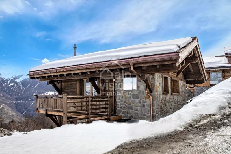 CHALET 3.5 ROOMS PANORAMIC VIEW AND NATURE IN THE HEART OF THE 4 VALLEYS (12)
