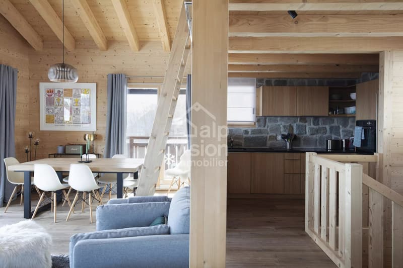 CHALET 3.5 ROOMS PANORAMIC VIEW AND NATURE IN THE HEART OF THE 4 VALLEYS (13)