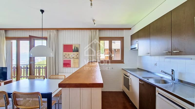 3.5 ROOMS BRIGHT & CLOSE TO 4 VALLEES SKI SLOPES - EXCLUSIVITY (5)