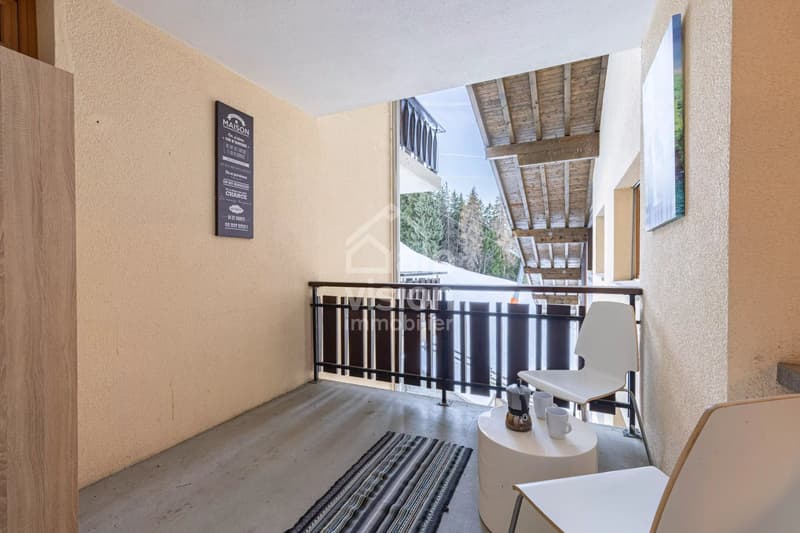 EXCLUSIVITÉ RARE 2,5 PIÈCES AU PIED DES PISTES  - 4 VALLÉES (6)