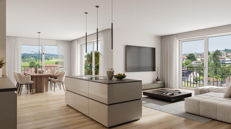 3.5 room apartment in Erlen (4)