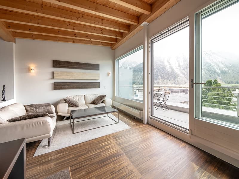 Engadine High Altitude: Penthouse Apartment for Seasonal Rent (2)