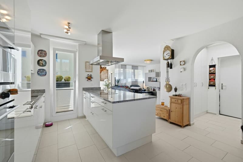 Above the roofs of Dielsdorf: Luxurious attic jewel with a far-reaching view in front of the gates of Zurich (4)