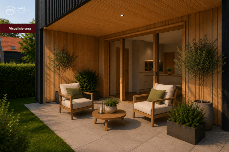 NEUBAU: Gartenwohnung "LINDE" - Traumhafte Neubauwohnungen im Zentrum von Koppigen (11)