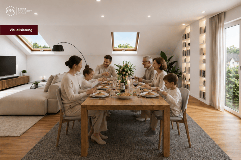 NEUBAU: OG Wohnung "LÄRCHE" - Unglaubliche 5.5 Zimmer Neubauwohnung in Koppigen (4)