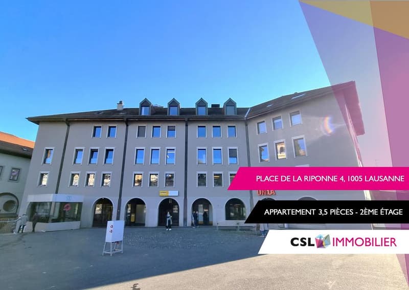 Appartement im Herzen von Lausanne (1)