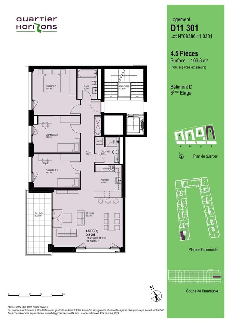 Charmant appartement au Quartier horizon (2)