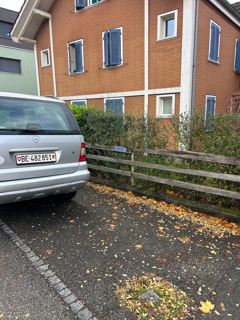 Einfaches 1-Zimmer-Studio in Langenthal mit Gartenmitbenutzung und Parkplatz (1)